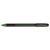 Image de UNIBALL Stylo bille encre gel Jetstream 101 pointe 1 mm vert idéal pour les gauchers. Pointe moyenne