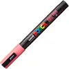 Image de uni-ball Marqueur Uni Posca 186527 - Pointe ogive fine - 0,9-1,3 mm - Rose corail, rose