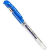 Image de UNIBALL 47910 Stylo Gel Impact Signo Broad Écriture Large 0,8 mm pointe 1 mm Grip Caoutchouc Rechargeable Encre Gel Bleu