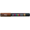 Image de UNI-BALL Marqueur Pte conique extra-fine POSCA PC1MC 0,7 - 1mm Marron