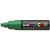 Image de UNI-BALL Marqueur Pte large biseautée POSCA PC8K 8mm Vert Foncé