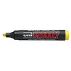 Image de UNI-BALL Lot de 3 Marqueurs Pte biseautée large PROCKEY PM126 5,7mm Jaune