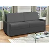 Image de Vente-unique Canapé 3 Places Convertible Express en Tissu CALIFE - Gris - Couchage 140 cm - Matelas 22 cm
