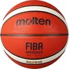 Image de Molten BG2010 Ballon de Basket-Ball intérieur/extérieur, approuvé par la FIBA, Caoutchouc de qualité supérieure, Canal Profond, Taille 5, Orange/Ivoire, Convient aux garçons âgés de 7, 8, 9, 10 et 11
