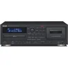 Image de Teac AD-850-SE Lecteur CD et Lecteur Cassette avec Enregistrement et Lecture USB (entrée Microphone, Effet écho, karaoké, Conversion numérique-analogique) Noir