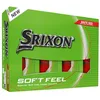Image de Srixon Soft Feel Brite - Balles de Golf Haute visibilité et Toucher Ultra-Doux | Distance Longue et trajectoire Stable| Spin contrôlé et repérage Rapide | Orange/Rouge/Vert