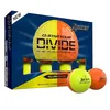 Image de Srixon Q-Star Tour Divide   Balles de Golf Uréthane Bicolores |Toucher Doux, Distance Optimisée | Noyau FastLayer Core Compression 74 |Idée Cadeau Golfeur |Boîte de 12 |4 Coloris
