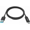 Image de Vision TC 2MUSBCA/BL câble USB 2 m 3.0 (3.1 Gen 1) USB A USB C Noir - Câbles USB (2 m, USB A, USB C, 3.0 (3.1 Gen 1), 480 Mbit/s, Noir)