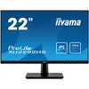Image de iiyama Prolite XB2483HSU-B3 Ecran LED 22" AMVA Full HD VGA/DP/HDMI Hub USB 2.0 Pied réglable en Hauteur Multimédia Noir