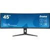 Image de iiyama ecran XCB4594DQSN Prolite 44,5", incurvé, 5120x1440 @165Hz, 0.8ms, 450cd, Haut-parleurs, DP, HDMI, USB-C, USB HUB, VESA, commutateur KVM, Docking USB-C intégrée, réglable en Hauteur