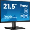 Image de iiyama XU2292HSU-B6-54,6 cm, IPS, 1920 x 1080/100 Hz, 1H1DP