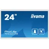 Image de iiyama Moniteur LED Prolite TW2424AS-W1 60,5 cm 23,8" IPS Full HD 10 Points Multitouch capacitif HDMI USB2.0 USB3.2 USB-C Out RJ45 Android OS Bluetooth Revêtement Anti-reflet 3H 24/7