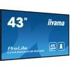 Image de LH4360UHS-B2AG Écran d''affichage dynamique Carte A numérique 108 cm (42.5") LED Wifi 500 cd/m² 4K Ultra HD Noir Intégré dans le processeur Android 11 24/7, Affichage public