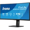 Image de iiyama Prolite XCB3497WQSNP-B1, VA incurvé, UWQHD@120Hz, 0.4ms, 350cd, FreeSync, HP, DP/HDMI/USB-C, USB HUB, 1xUSB-C Dock (95W), réglable en Hauteur, i-Style Colour, TCO, Garantie 5 Ans