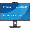 Image de iiyama XB2797QSNPH-B1 27", IPS, QHD, 75Hz, HDMI, DP, USBC, HAS, RJ45, PD96W, KVM, WebCam
