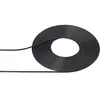 Image de Câble (diamètre extérieur 1.0mm / noir) Longueur: 2 mètres. Ce câble comporte un noyau de fil dans un boîtier en vinyle. Il est