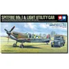 Image de TAMIYA - Maquette Avion Supermarine Spitfire Mk.i & Light Utility Car 10hp Tilly Set 25211| 1:48 Maquette Char Promo