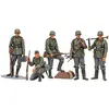 Image de Tamiya 35371-000 Ensemble d'infanterie Allemande (Mid WWII) 1:35 Kit de Maquette en Plastique 35371
