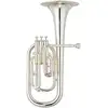 Image de Yamaha YAH-203S saxhorn alto, plaqué argent