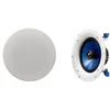 Image de Yamaha NS-IC800 WH Enceintes encastrables 2 voies coaxial 8 ohms 90 dB Blanc( (Dimensions: 283 x 120 mm)