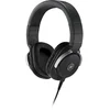Image de Yamaha HPH-MT8 - Casque de monitoring studio haut de gamme avec câble 3m droit et câble spiral 1,2m et adaptateur 6,3 mm - Noir