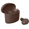 Image de Écouteurs Yamaha TW-E5B True Wireless, Bluetooth AptX adaptive avec un boîtier de charge. Son authentique, Mode jeu, Son ambiant, Confort d'écoute et Microphone intégré, Marron
