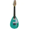 Image de VOX Mark III Teardrop Mini Aqua Green guitare électrique format mini avec housse