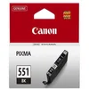 Image de Canon CLI-551 Cartouche BK Noire (Emballage carton)