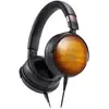 Image de AudioT ATH-WP900 Hi-FI Kopfh. BN/BK | Portable Wooden Headphones