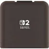 Image de Boîtier de protection et transport pour jeux - Nintendo Switch 2 - Hori - Antichoc - Anti-rayures - 24 rangements - Noir