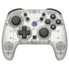 Image de Manette - Nintendo Switch 2 - Horipad Turbo Frost - Sans fil - Blanc et transparent - Bouton C/Assign