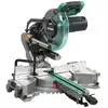 Image de Scie à onglets radiale HIKOKI C8FSHGWAZ avec laser 1100 W 216 mm