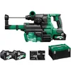 Image de HIKOKI Akku Bohr- und Meißelhammer DH3628DAWEZ, (36V, (2,5 Ah), Volllastschlagzahl 0-4300 min-1, Schlagenergie 3,2 J) (SDS-plus) Brushless, im HSC III