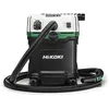 Image de HIKOKI Aspirateur eau et poussière   1200 W, 30 L, classe M, compact et léger, nettoyage manuel du filtre, prise pour outils électriques, antistatique   Idéal pour les chantiers et les ateliers