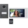 Image de Kit portier vidéo JVS1V Aiphone - Platine saillie - Moniteur écran 7" - 2 Fils intégral