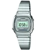 Image de Casio Montre Quartz Femme 23.00mm avec Cadran LCD Digitale et Bracelet en Bracelet en Acier Argent LA670WEA-7EF