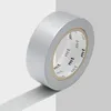 Image de Masking Tape (MT) 1,5 cm Uni Argent