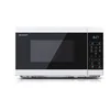 Image de Sharp YC-MS02E-W micro-onde Comptoir Micro-ondes uniquement 20 L 800 W Noir, Blanc