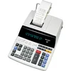 Image de Sharp Calculatrice de Table à Imprimer EL-2607V (12 Chiffres, Encre Noire Rouge) Blanc