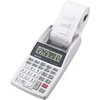 Image de Sharp Mini calculatrice-imprimante de bureau à 12 chiffres avec écran LCD - Impression bicolore (noir/rouge) - Couleur : gris