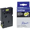 Image de Brother TC-691 | cassette à ruban originale pour étiqueteuse | Noir sur Jaune | 9 mm