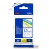 Image de Brother TZE233 Ruban 12 mm Bleu/Blanc