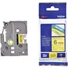 Image de Brother cassette ruban laminé TZE-611 jaune/noir 6 mm