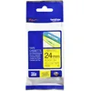 Image de Brother TZE651 Ruban 24 mm Noir/Jaune