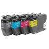 Image de Pack de 4 Cartouches d'encre Brother LC422 Noir Jaune Cyan Magenta en occasion ou reconditionné
