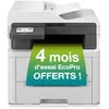 Image de Brother MFC-L3740CDWE - Imprimante Laser Couleur Multifonction 4 en 1 (Impression/Copie/Scan/Fax) - WiFi - Recto-Verso Automatique en Impression - 18 ppm - Eligible au Forfait d'encre EcoPro