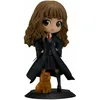 Image de Bandai - Qposket - Wizarding World Harry Potter - Figurine de collection Hermione Granger avec Pattenrond (Crookshanks) 14cm - BP16651P