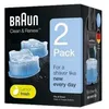 Image de Cartouche de nettoyage - BRAUN - CCR2 Recharges clean & renew - Pour station SmartCare - Pack de 2