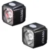 Image de CatEye Ensemble de phares Nano pour vélo   Feux Avant et arrière LED Rechargeables par USB, étanche, léger, kit de sécurité pour vélo