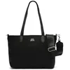 Image de MISAKO Geran sac à main en nylon avec bandoulière amovible female - Geran Noir 26x13x37cm